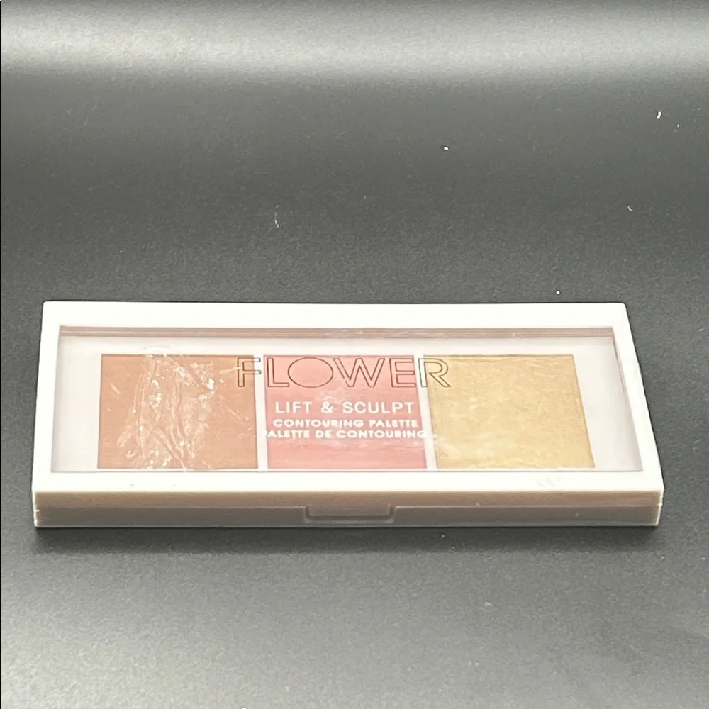 Flower Lift & Sculpt Contour Palette — Peach & Gold Shades